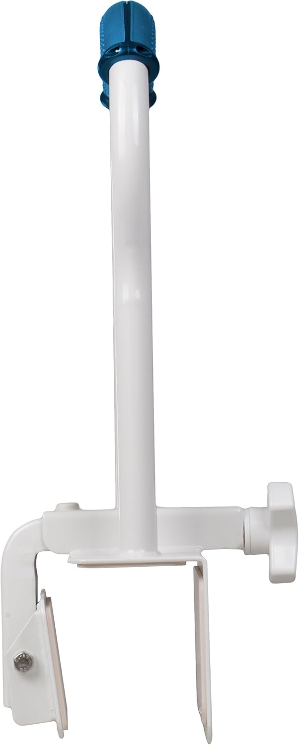 PCP Bathtub Safety Rail with Sure-Grip, White/Blue, 19 inch: Health & Personal Care