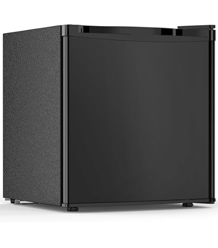 Amazon.com: 1.7 Cubic Foot Compact Dorm Refrigerator, Black : Home
