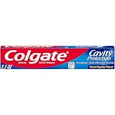 Colgate Cavity Protection Travel Toothpaste with Fluoride, ADA Accepted, TSA Approved Size - 2.5 Ounce (6 Pack)
