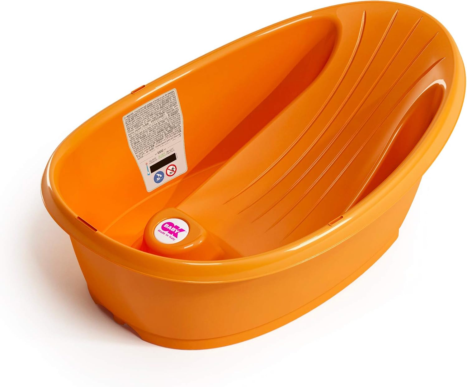 OKBABY Onda Baby Compact Bath for Baby 0-12 Months - Yellow, 1 Unità (Confezione da 1)