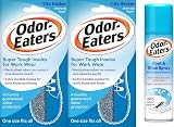 Odor-Eaters Super Tough Insoles x 2 & Foot Shoe Spray 150 ml Bundle view 1