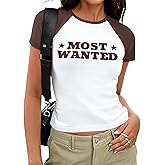 Cowgirl Shirts for Women Cowboy Country Concert Outfits Vintage Western Crop Tops Y2k Slim Fit Graphic Tees