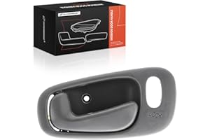 A-Premium Front Left Driver Side Interior Door Handle Compatible with Toyota Corolla 1998-2002 & Chevrolet Prizm 1998-2002, w