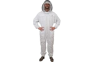 Humble Bee 411 Polycotton Beekeeping Suit with Fencing Veil