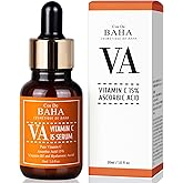 Cos De BAHA Vitamin C(Ascorbic Acid) 15% Serum 1 Fl Oz &ndash; Korean Skin Care for Dull &amp; Uneven-Looking Skin, Brightening Face Serum with Ascorbic Acid, 30ml