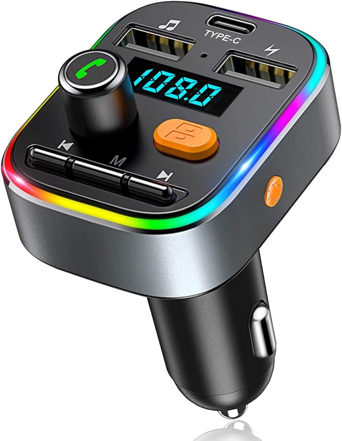 Bovon Bluetooth Fm Transmitter Auto Radio Adapter Bovon Bluetooth FM Transmitter Auto, Bluetooth: Amazon.de: Elektronik