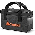 Takki Carrying Case Compatible Power Station S81 S81Max T89 T89Max Storage Bag Waterproof Camping Carrying Bag with Adjustable Divider(Power Station Not Included)