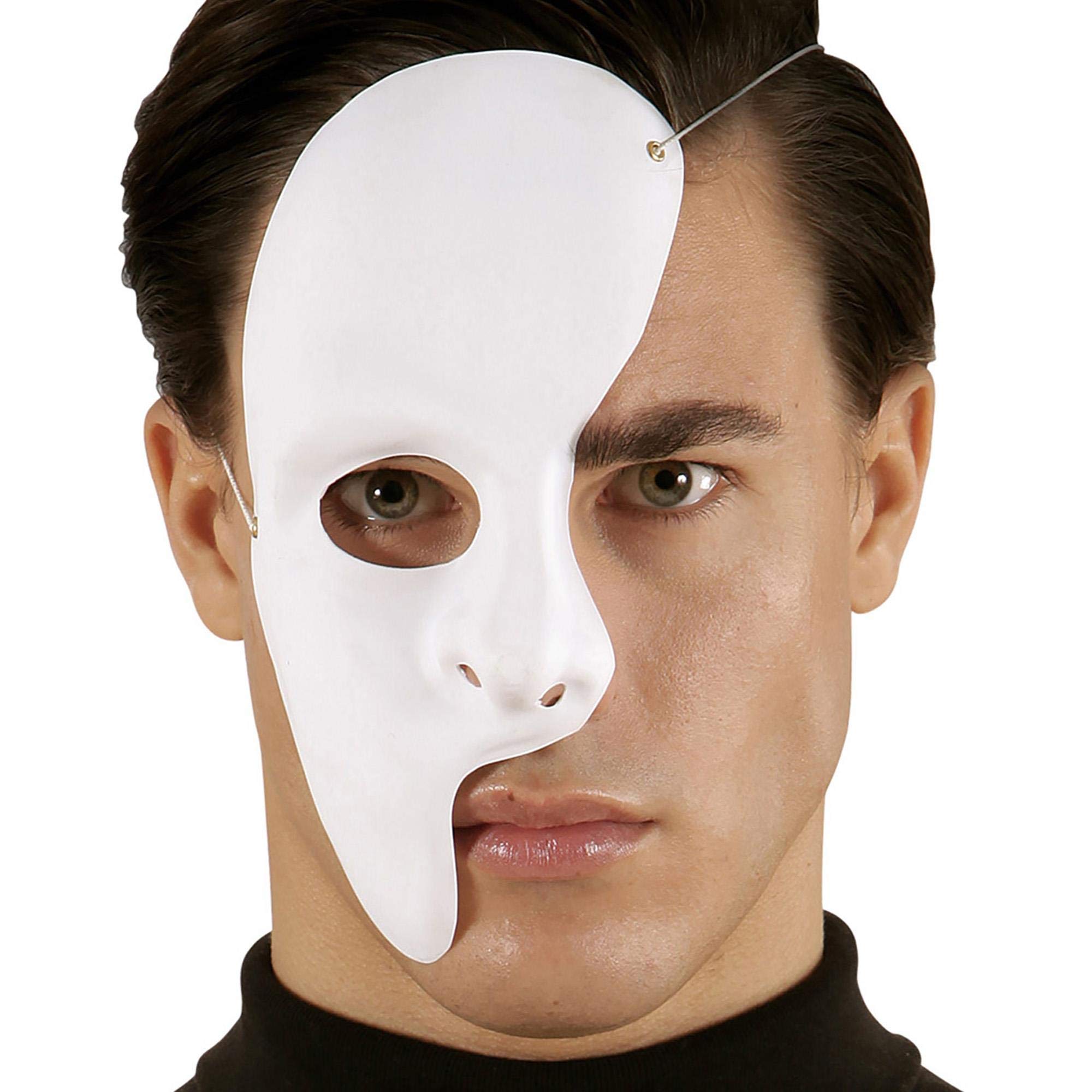 Widmann DELUXE PHANTOM HALF FACE MASK