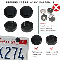 A Pair of Unbreakable Clear License Plate