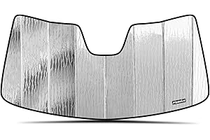 Pigenius Windshield Sun Shade for 2019-2024 Dodge Ram 2500 Ram 3500 with 5 inch Wide Sensor - AstraGuard