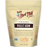 Bob's Red Mill Wheat Germ, 12oz (Pack of 4) - Non GMO, Vegan, Kosher