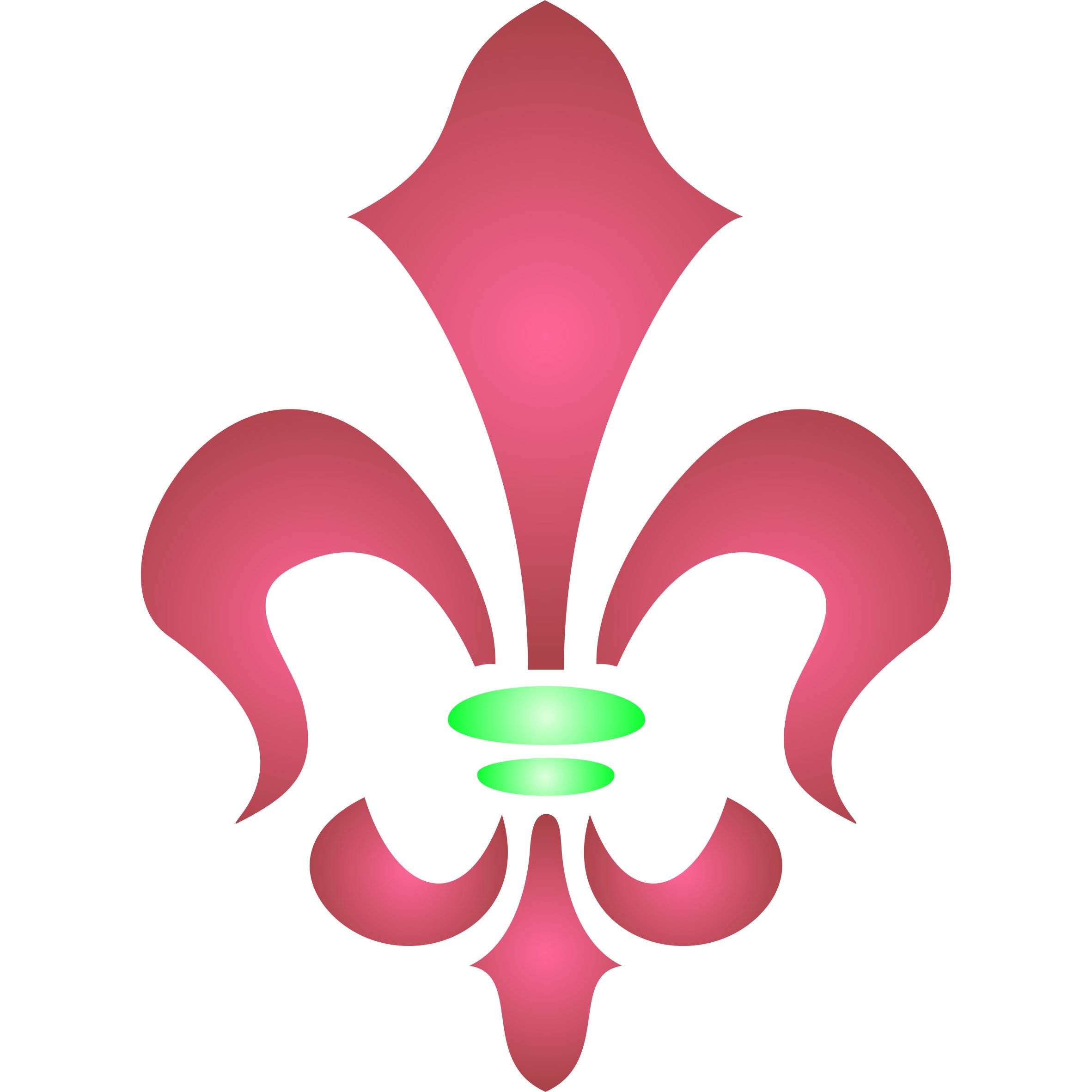 Stencil Company Fleur De Lis Stencil - 11.5 x 15cm - Reusable Wall Stencil Template