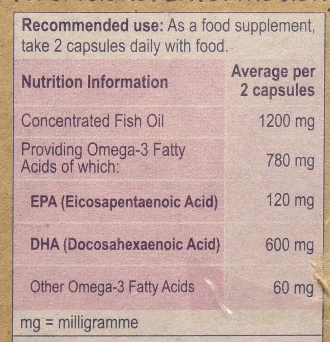 Wiley's Finest Wild Alaskan Fish Oil Prenatal DHA, 720mg EPA and DHA Omega-3s for Pregnant Women and Nursing Mothers - Image 5
