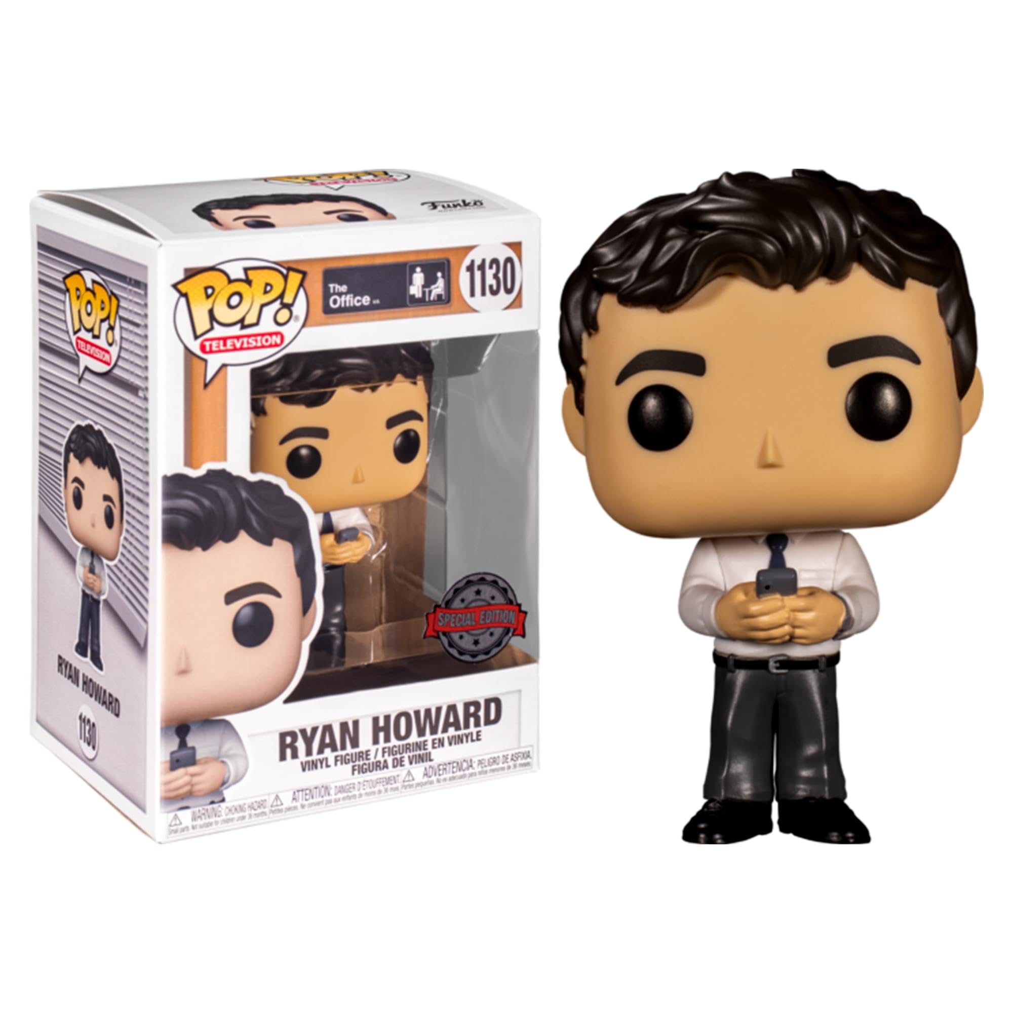 Funko POP! TV: the : Ryan Office - Ryan Howard - Collectable Vinyl Figure - Gift Idea - Official Merchandise - Toys for Kids & Adults - TV Fans - Model Figure for Collectors and Display
