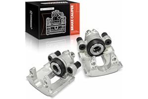 A-Premium Disc Brake Caliper Assembly Without Bracket Compatible with Select BMW Models - E46 330Ci 2001-2006, 330i 2001-2005