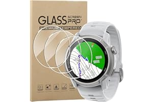 KZIOACSH 3 Pack Screen Protector for COROS APEX 4 42mm, 9H Hardness Crystal Clear 2.5D Curved Edge Anti-Scratch Anti-Fingerpr