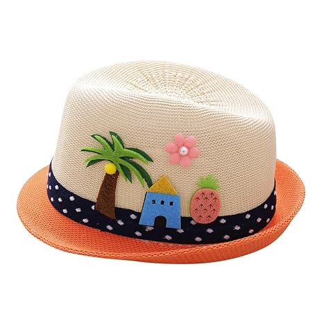 Fuibo Sonnenhut, Sommer Baby Hut Kappen Kinder Breathable Hut Erscheinen Kinderhut Jungen Mädchen Hut Kappen| Kinder Kappe Ba