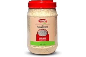 JAMES SPICES INC. James Dried onion minced (White Onion Minced -1kg)