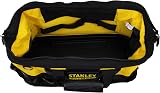 Stanley FatMax 18 Inch Technician Tool Bag Hard Waterproof Base Pockets view 9