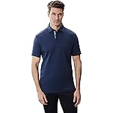 Robert Barakett Men's Georgia Short Sleeve Herringbone Polo Shirt