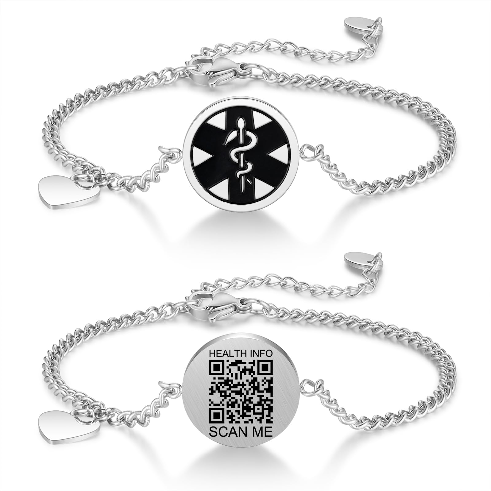 Theluckytag Upgraded Medical Bracelets Men Women