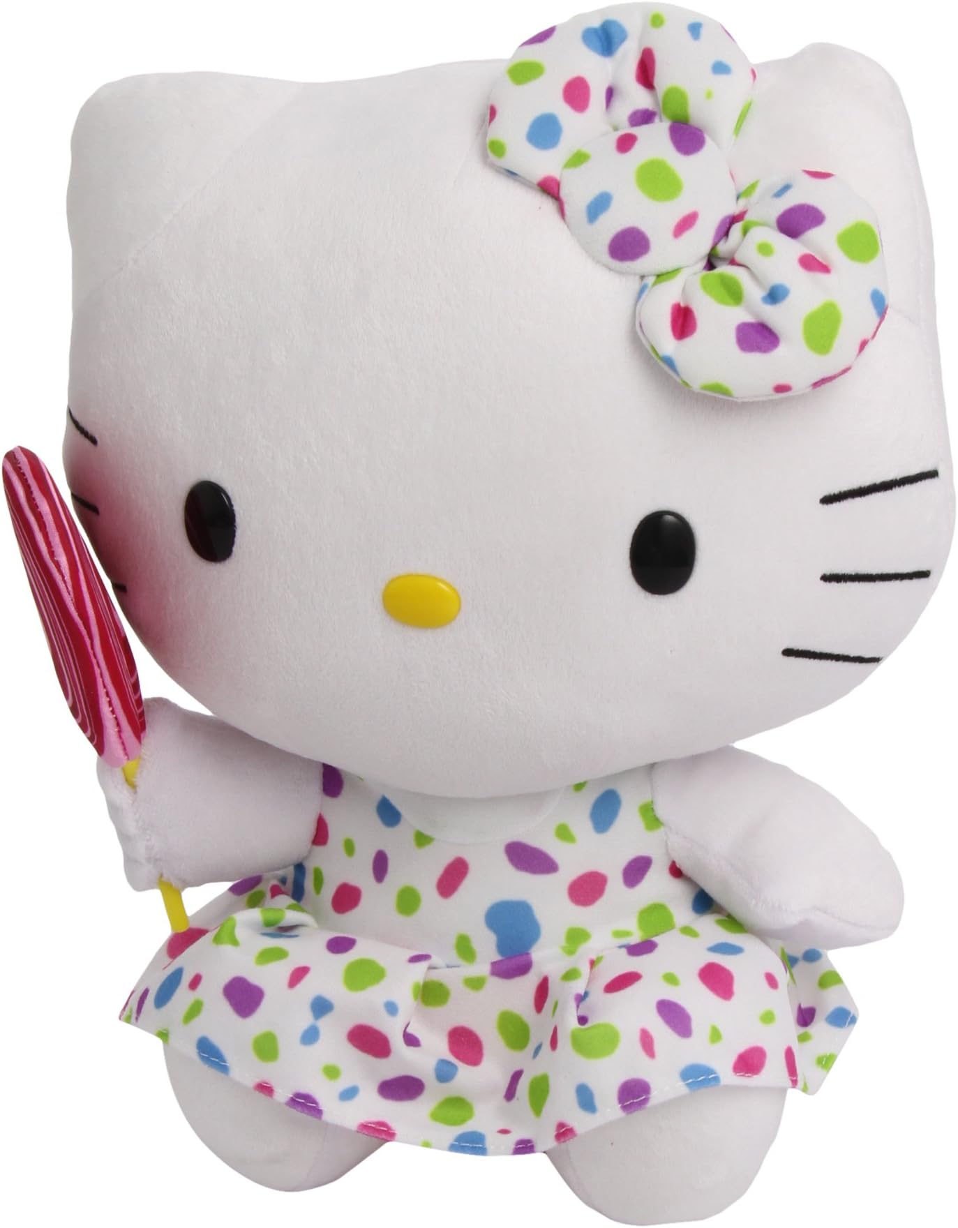 Ty Beanie Buddies Hello Kitty Lollipop Medium Plush