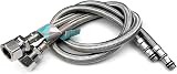 Xcel Home M10 x 15mm Compression Flexible Tap Connectors 500mm Pair