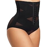 LANCS Tummy Control Shapewear Panties for Women High Waisted Compression Underwear Waist Trainer Body Shaper Girdle