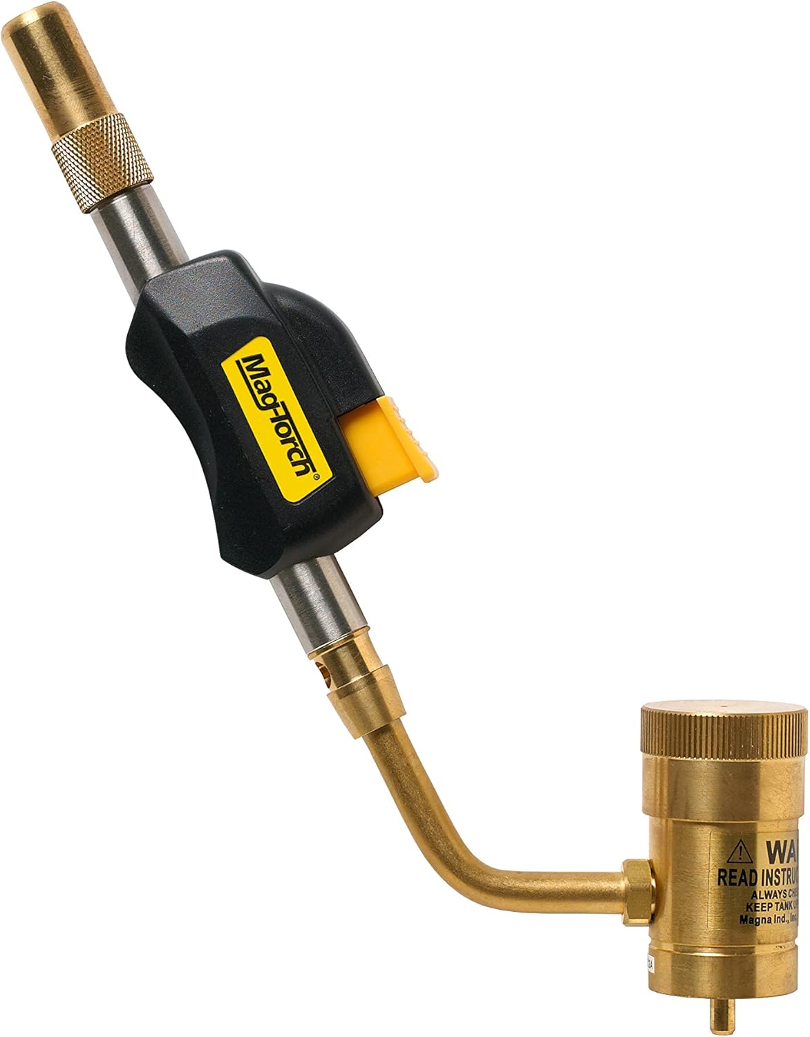 Mag-Torch MT555C MAPP or Propane Self-Lighting 360-Degree Swivel Regulated Torch