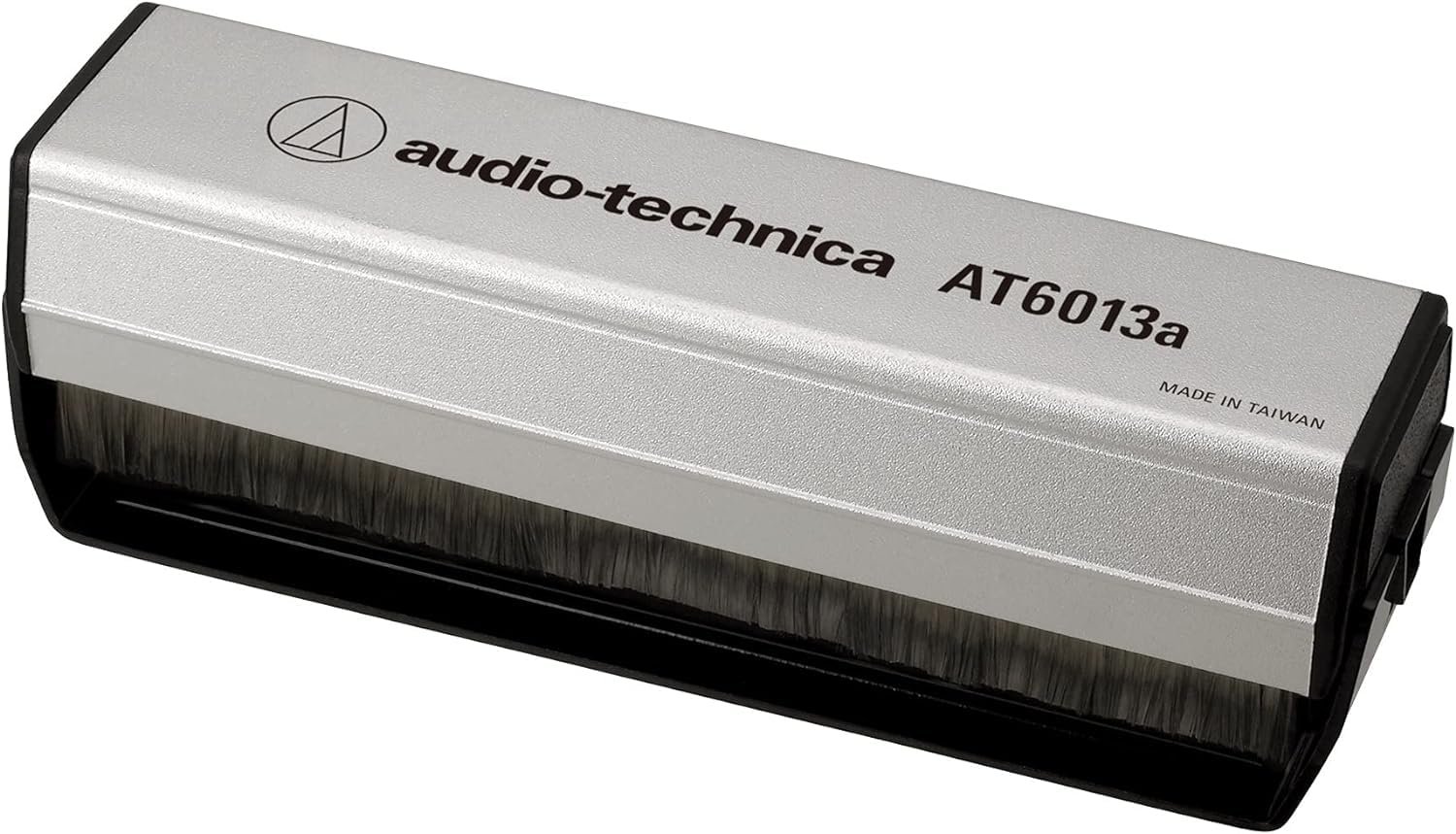Audio-Technica AT6013a Dual-Action Anti-Static Record Cleaner Silver