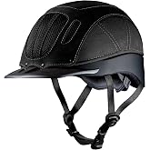 Troxel Sierra Rugged Horse Riding Helmet, Low-Profile, Self-Adjustable Design, Safety Horseback Riding Gear