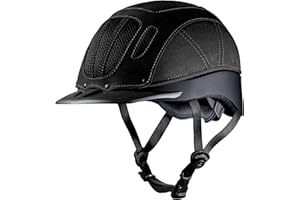 Troxel Sierra Rugged Horse Riding Helmet, Low-Profile, Self-Adjustable Design, Safety Horseback Riding Gear