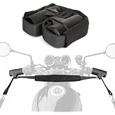Motorcycle Handlebar Straps for 32" Handlebars, Motorcycle Handlebar Tie Down Straps for Mopeds, Scooters, Bikes with Fairing, Handlebar Straps for Hauling Bike