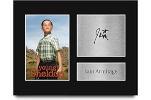HWC Trading Iain Armitage Young Sheldon Gifts Printed Signed Autograph Picture for TV Show Fans - US Letter Size