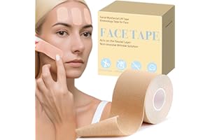 Face Tape for Wrinkles Overnight, Wrinkle Tapes for Face, Face Lifting Tape, Kinesiology Tapes for Face, Facial Myofascial Li