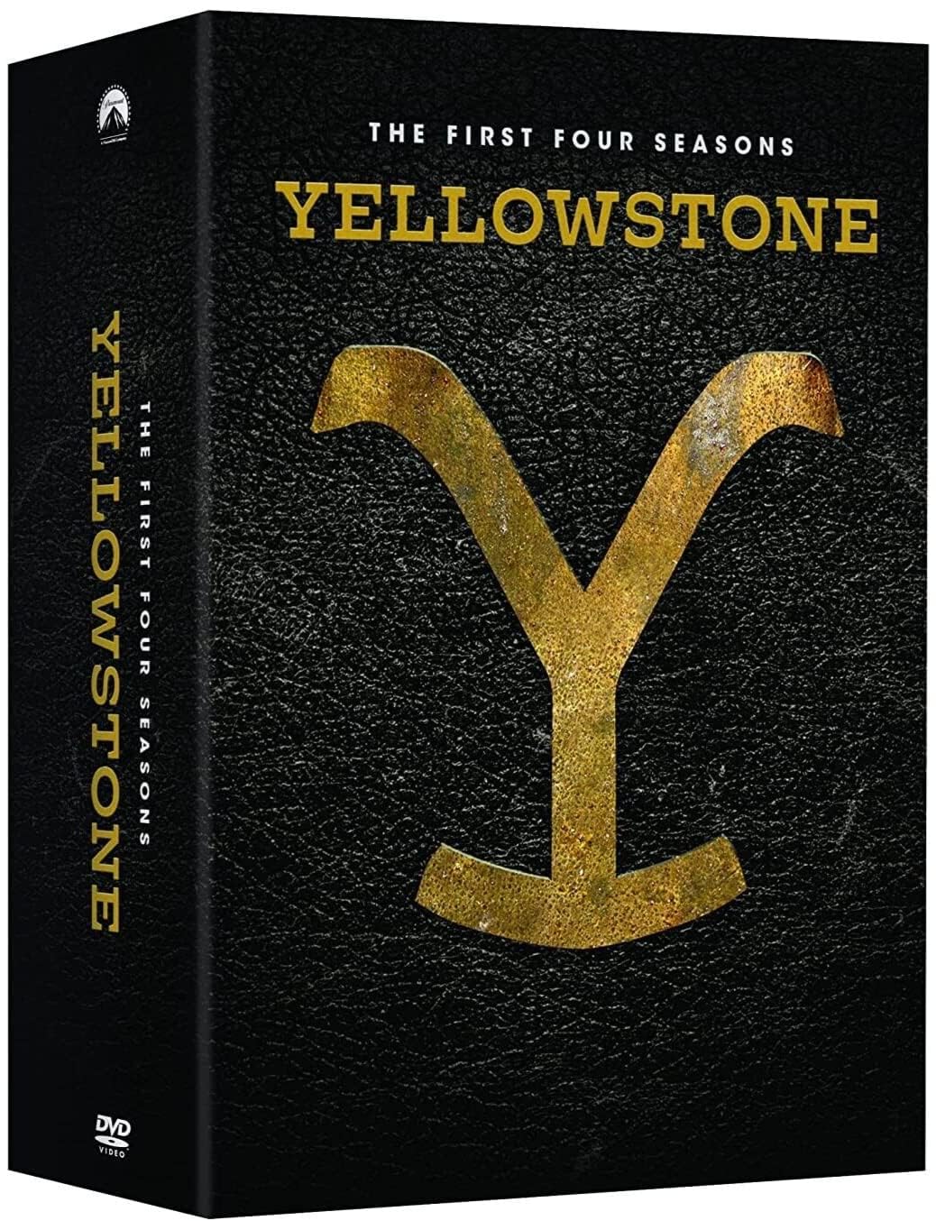 Yellowstone The Complete Series Seasons 1-4 DVD (17 Disc) Box Set Season 1 2 3 4