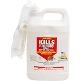 Kills Bedbugs Oil-Based Spray, Gallon with Sprayer &ndash; Professional Bed Bug Killer for Indoor Use &ndash; Oil-Based Formula for Mattresses, Furniture &amp; Upholstery &ndash; Easy Application Pest Control Treatment