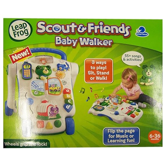 leapfrog scout and friends baby walker