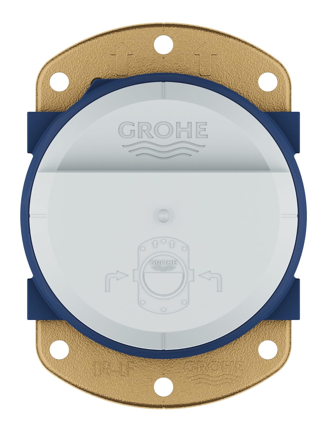 GROHE 26484000 Roughin Set for Rain Shower Head Silver