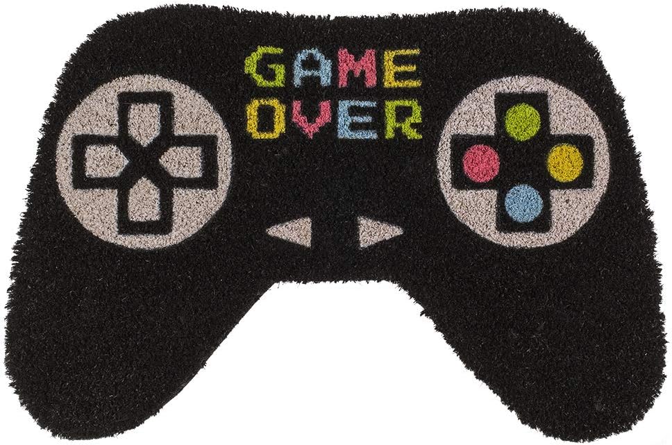 Game Over Door Mat 60 x 40 cm Games Controller Inspired Doormat