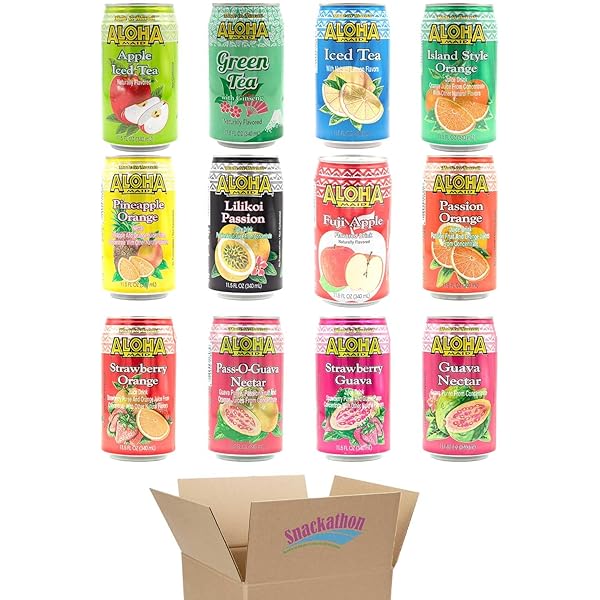 Amazon.com : Aloha Maid Drinks, Signature Variety, 3 Cans per