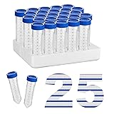 50ml Conical Centrifuge Tubes, 25Pcs Sterile