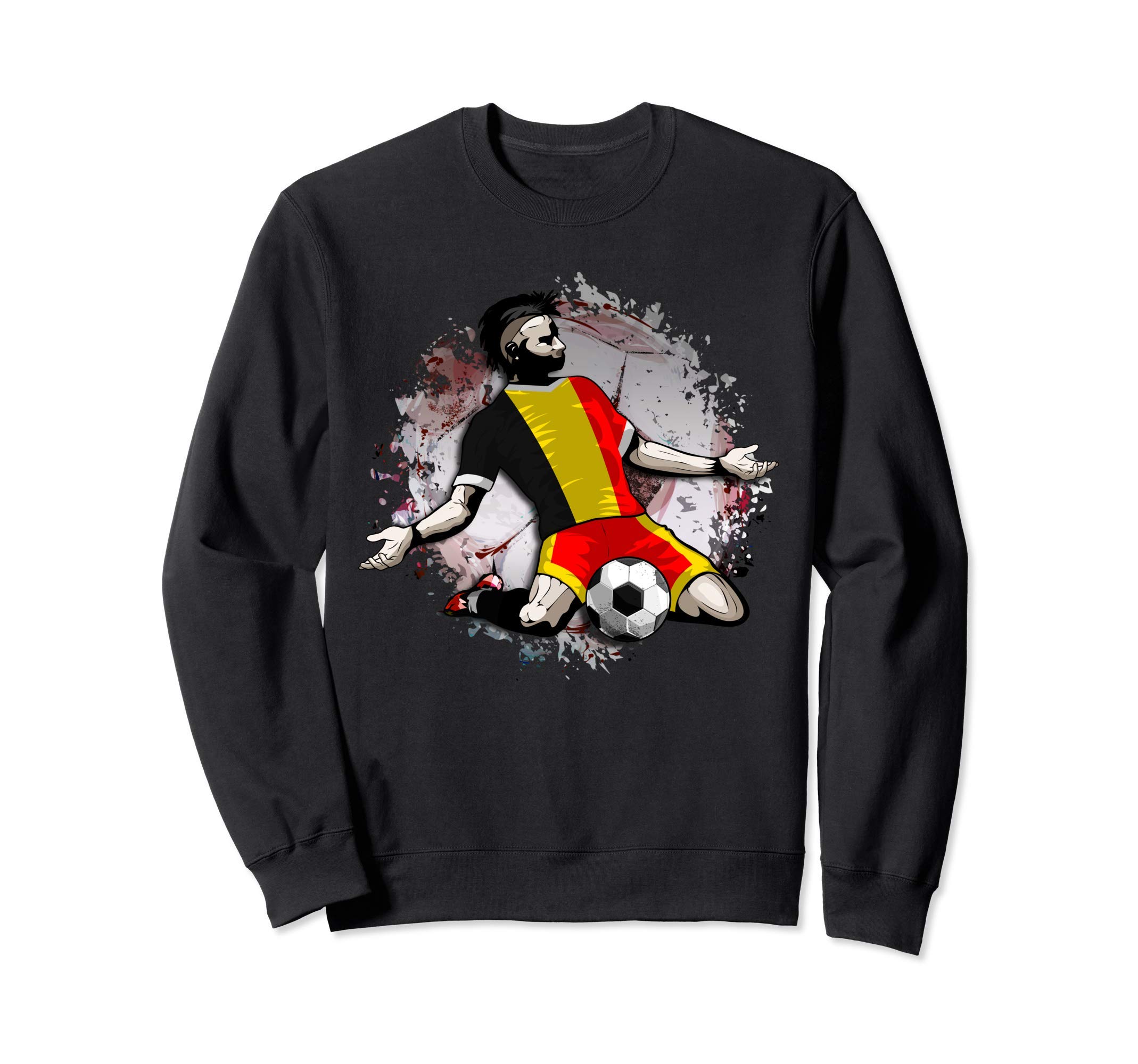 Belgium Soccer Belgian National Flag Proud Football Lovers Sweatshirt