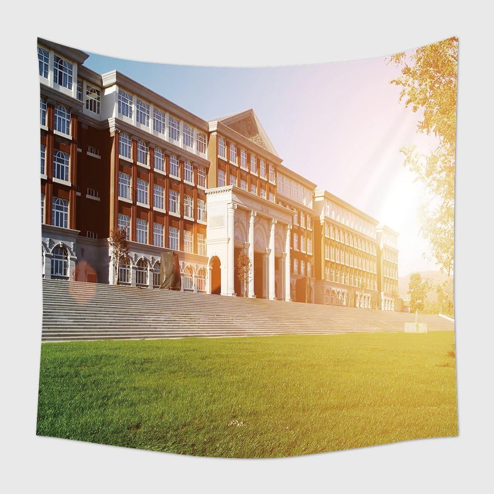 Amazon.com: Home Decor Tapestry Wall Hanging Hall Building In College