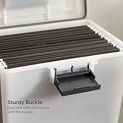 IRIS USA File Box WeatherPro Portable File