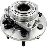 Front Wheel Bearing and Hub Assembly 4WD with 6 Lugs Fits for Chevy Silverado 1500 Suburban Tahoe, GMC Sierra 1500 Yukon XL, Cadillac XTS Escalade Hub Bearing (4x4, w/ABS) (515160)