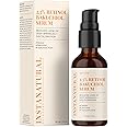 InstaNatural Retinol Serum for Face, 2.5% Retinol Bakuchiol, Minimizes Lines, Wrinkles, Discoloration and Signs of Aging, wit