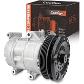 AC Compressor with A/C Clutch,Fits for Toyota Yaris 1.5L 2007-2012 | Air Conditioning Compressor with Clutch,Replaces CO11078C,883105248, 8831052480, 8831052481