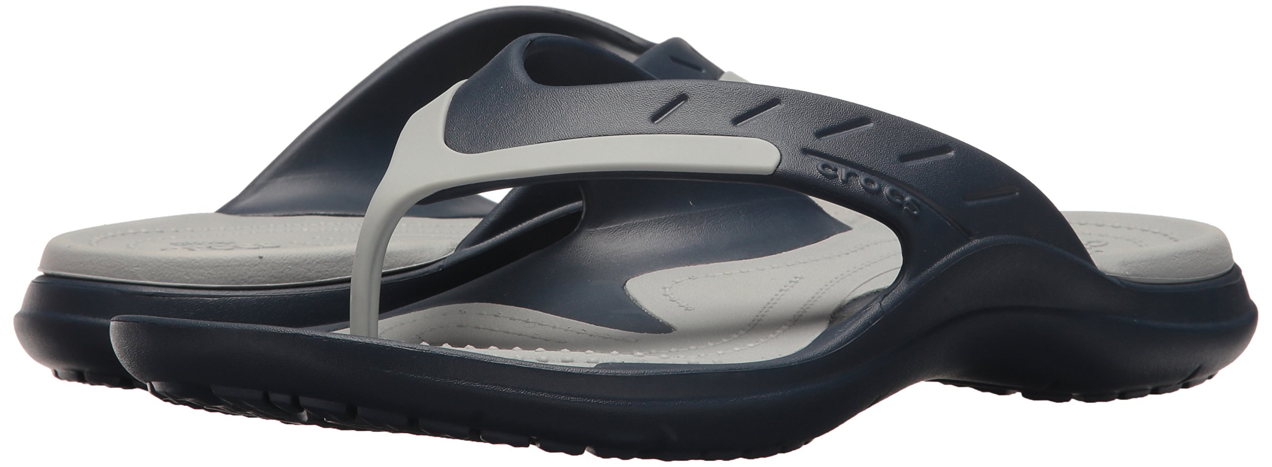 Crocs Unisex MODI Sport Flip Flops, Blue (Navy/Ten - Choose SZ/color for sale online