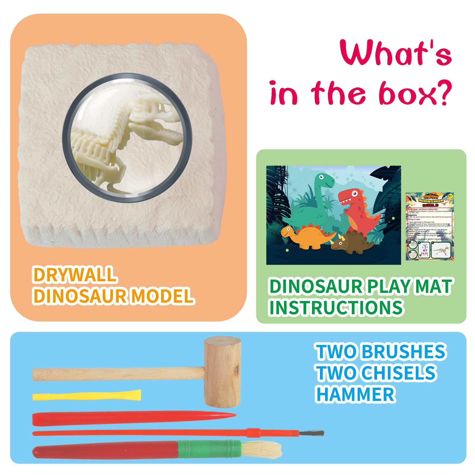 Mua Dinosaur Excavation Dig Kit, Dinosaur Fossil Digging Kit for Kids ...